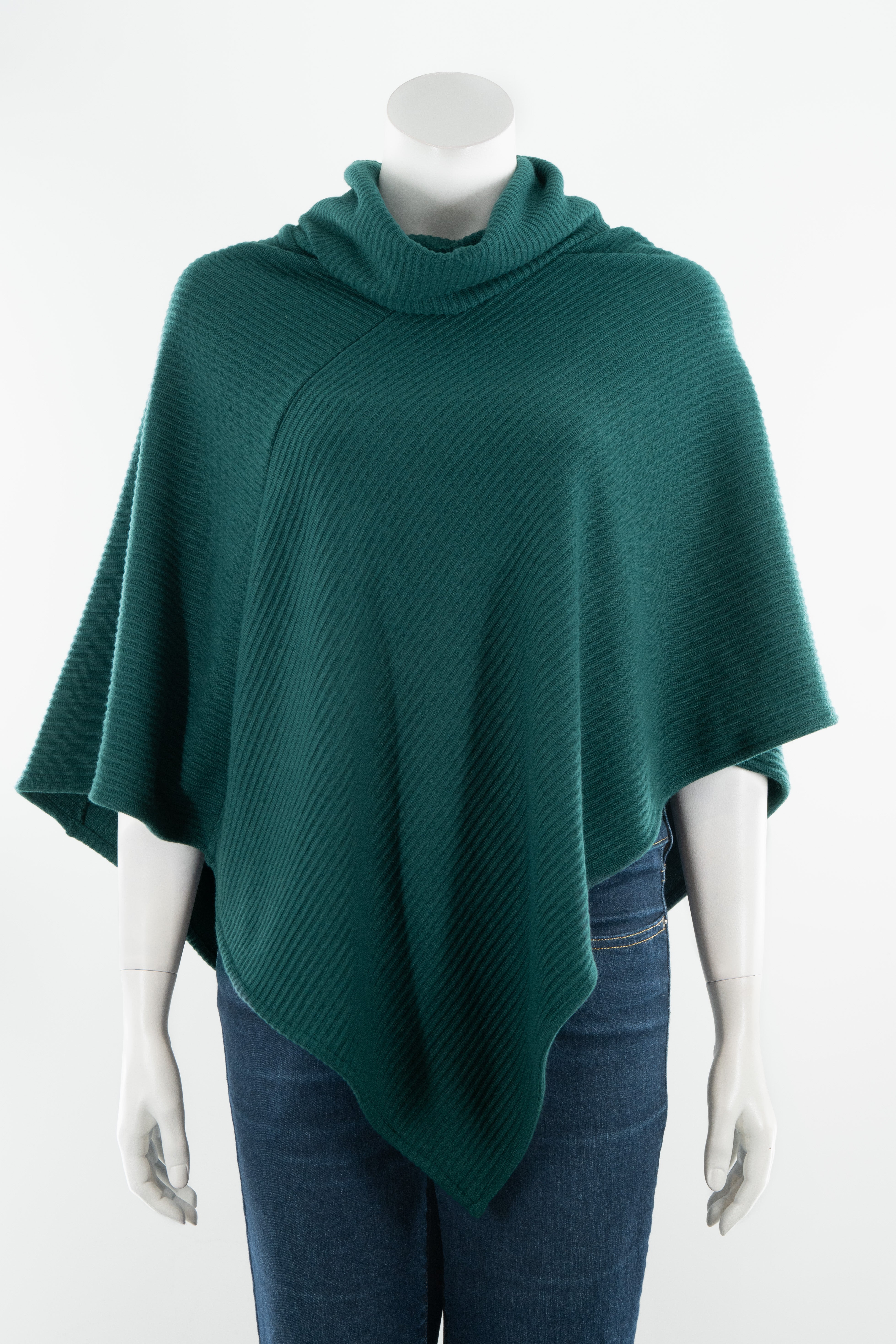 Poncho Vert Émeraude